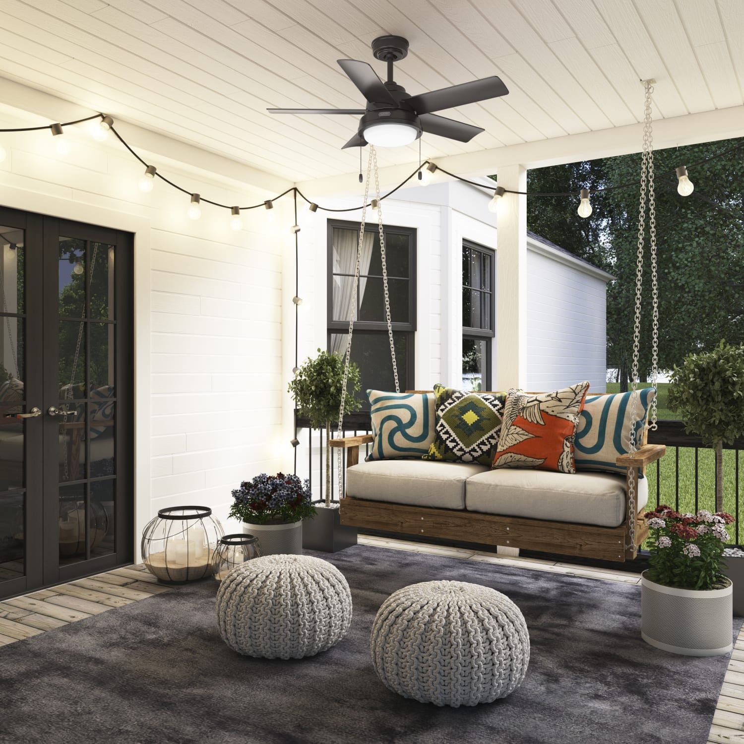 Seawall Outdoor with LED Light 44 inch - Image 6