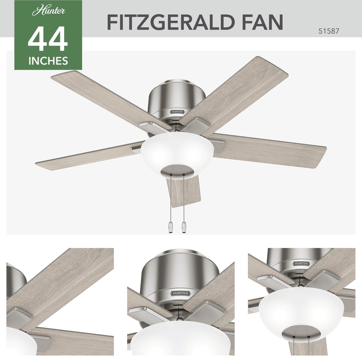 Fitzgerald with LED Light 44 inch - Image 4