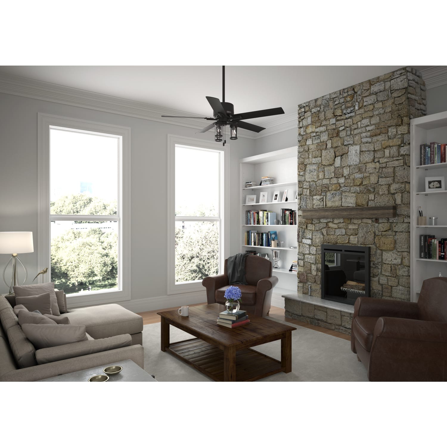 Lawndale Outdoor with LED Light 52 inch - Image 5