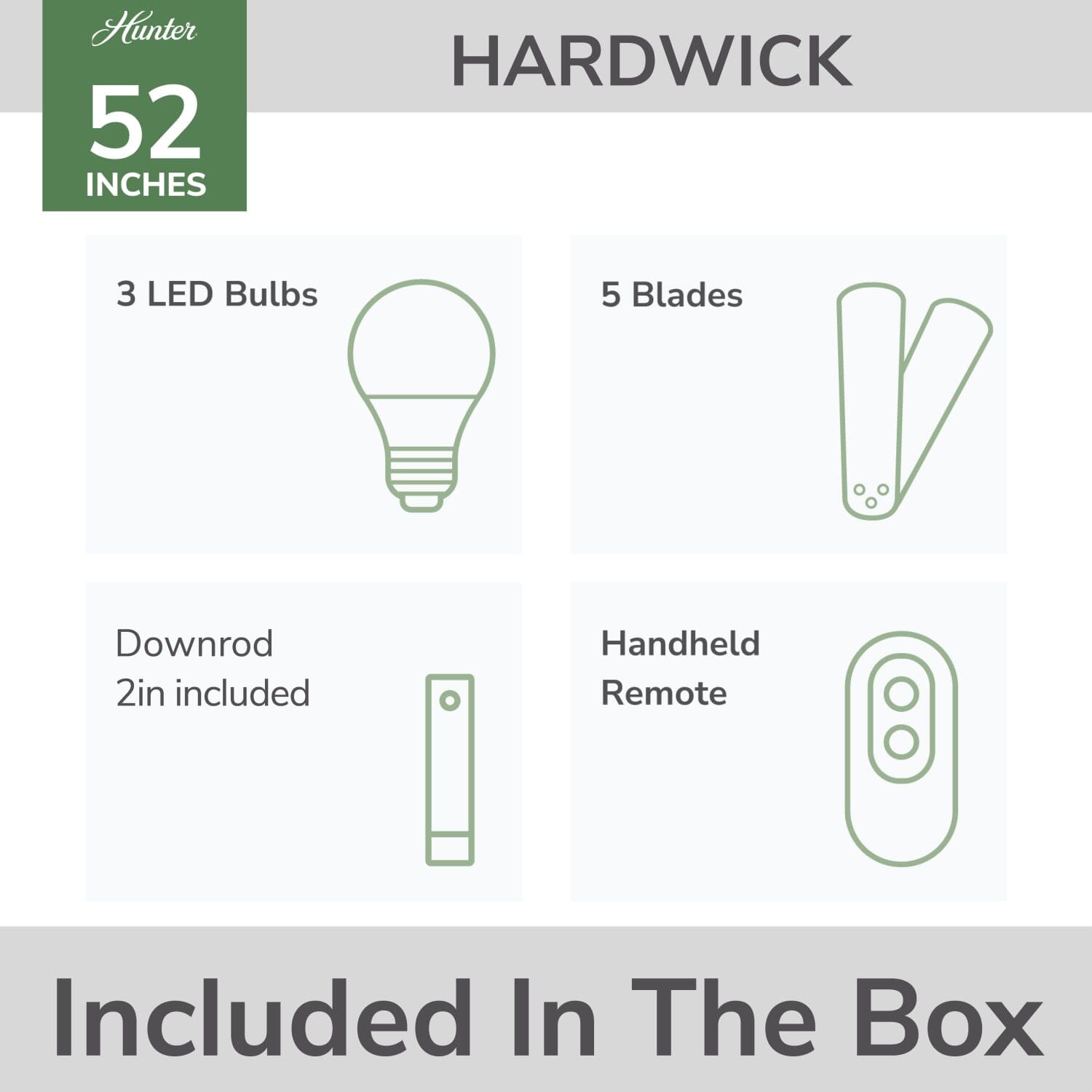 52 inch Hardwick with LED Light - Image 7