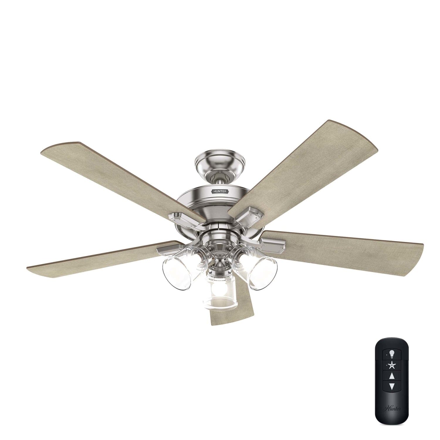 Crestfield with 3 LED Lights 52 inch with remote - Image 2