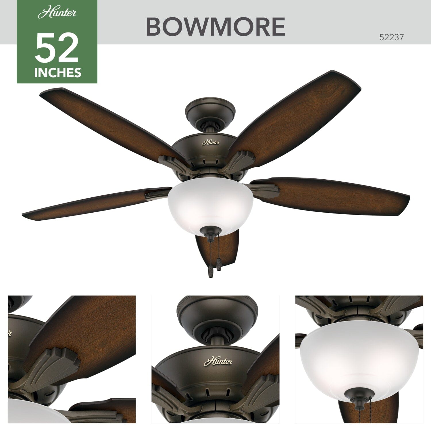 52 inch Bowmore with Light - Image 2