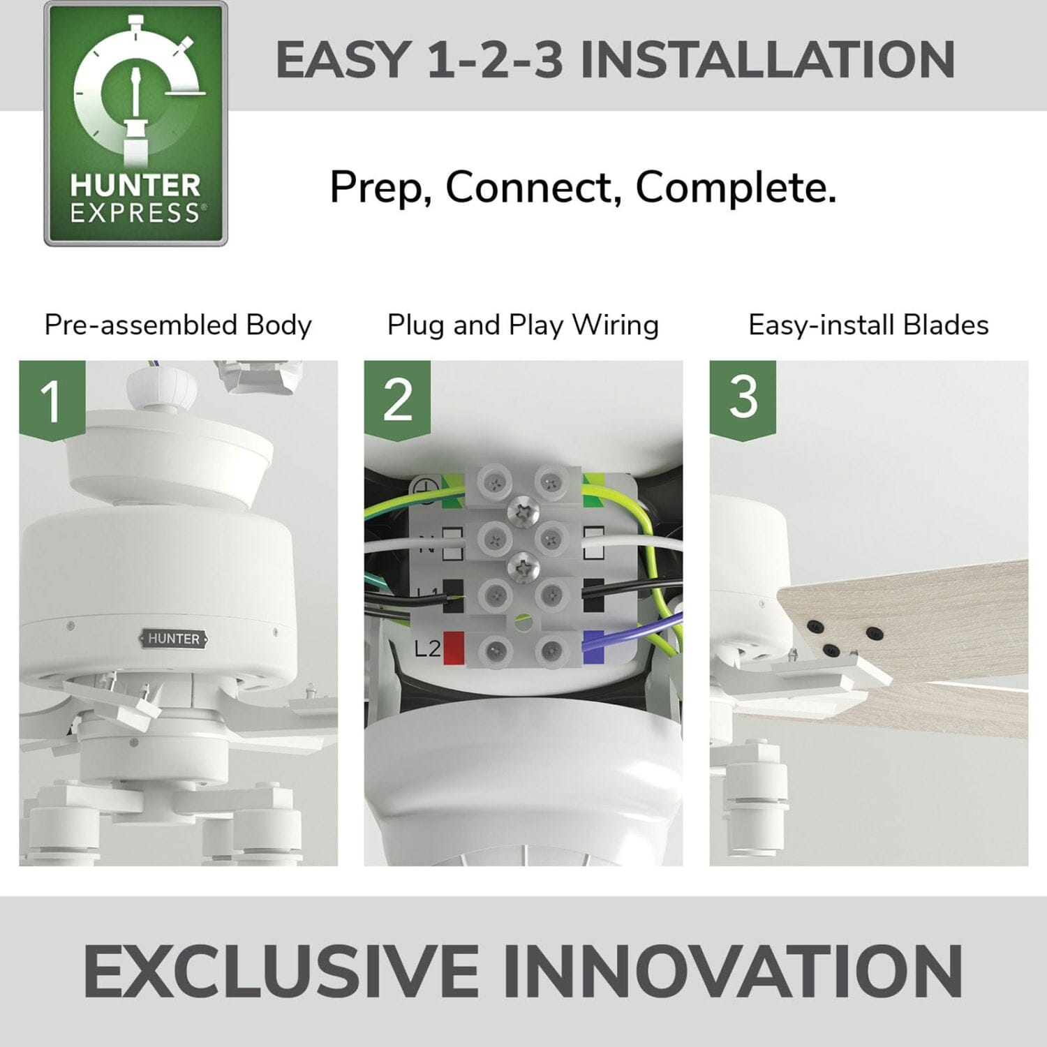 Techne Indoor Smart Fan with 4 Lights 52 inch with Remote - Image 4