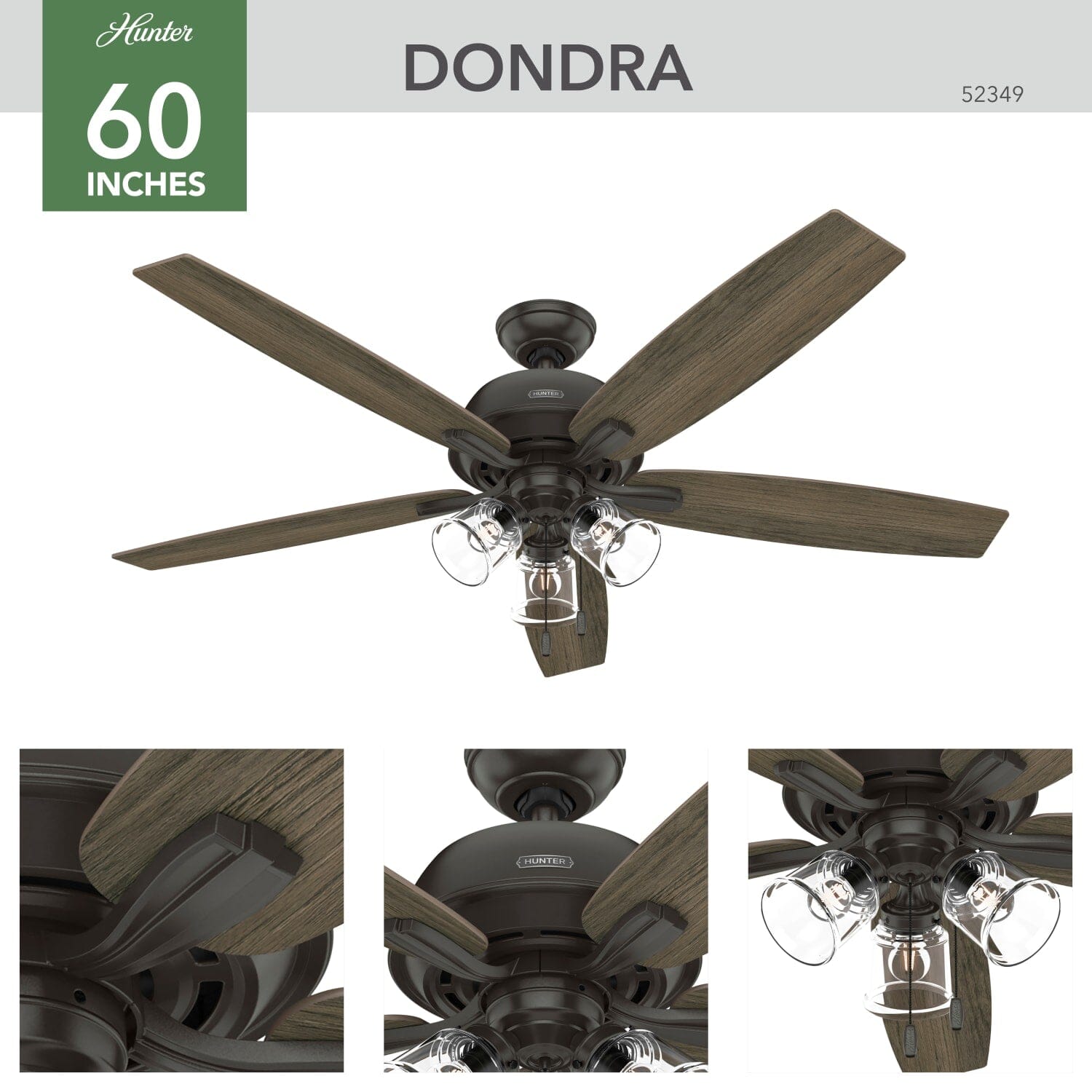 Dondra with 3 Lights 60 inch - Image 6