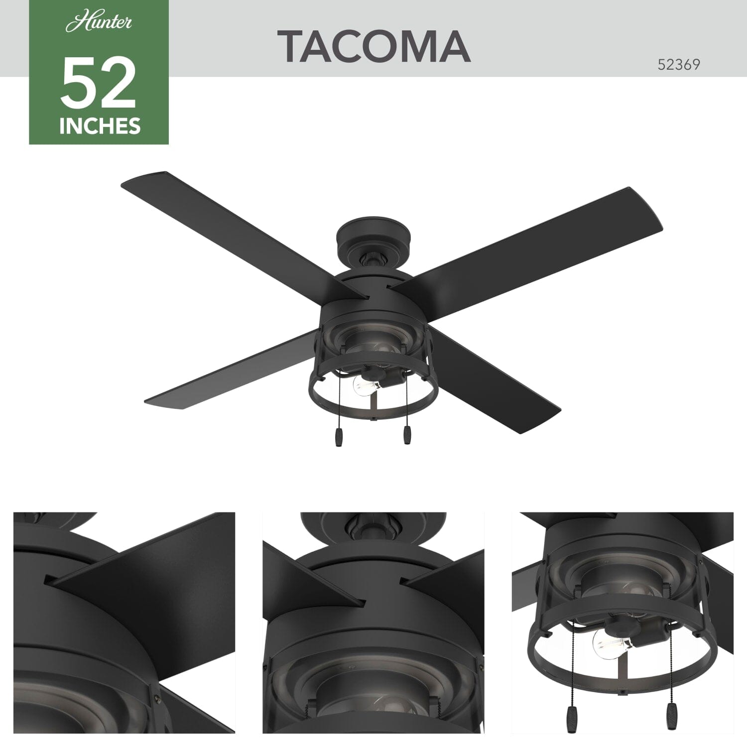 Tacoma Outdoor with LED Light 52 inch - Image 2