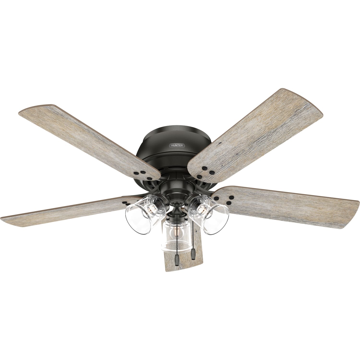 Shady Grove Low Profile with 3 Lights 52 inch
