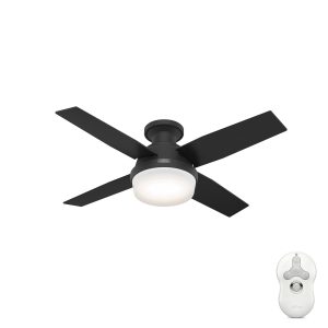 Dempsey Low Profile with Light 44 inch