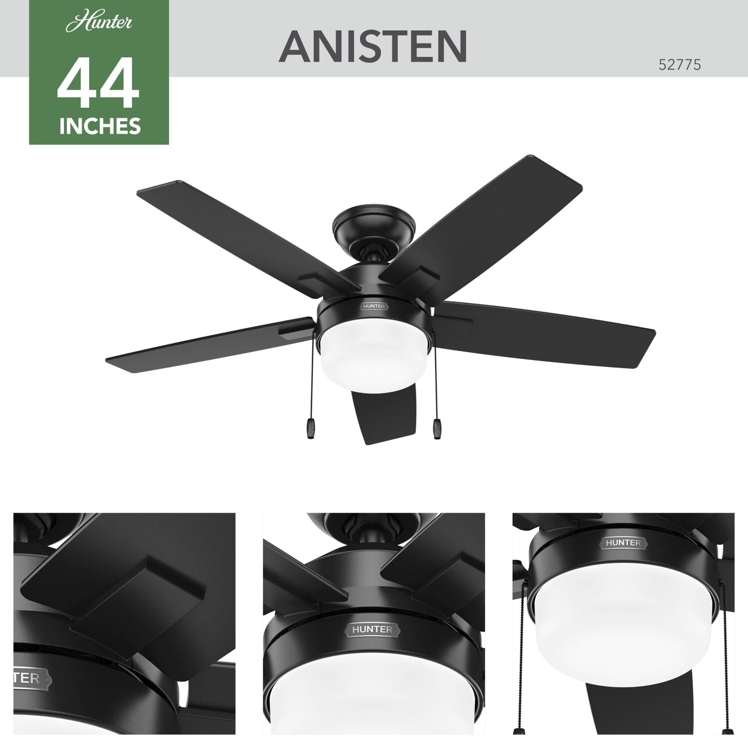 Anisten ENERGY STAR with LED Light 44 inch - Image 5