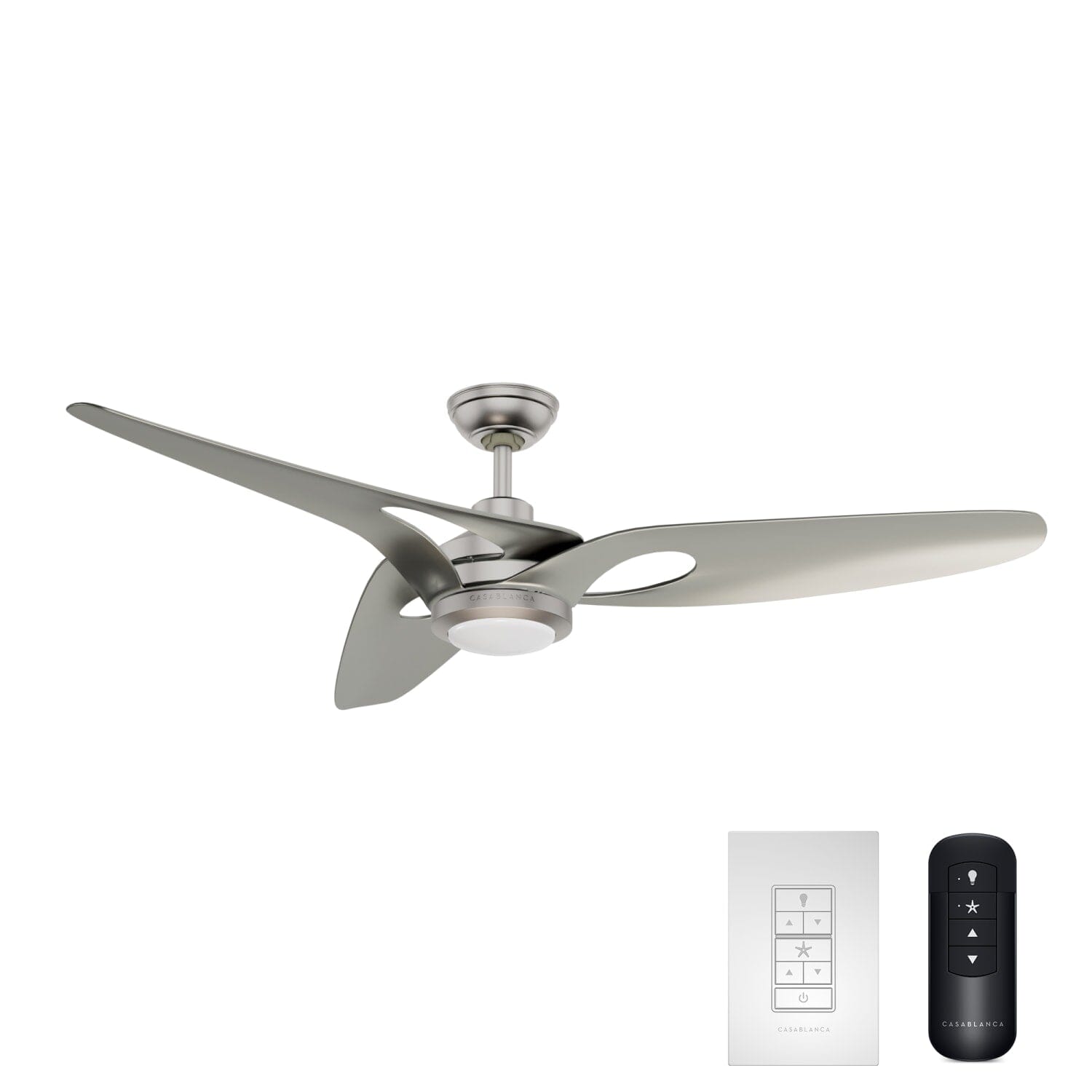 Inez Outdoor ENERGY STAR DC with LED Light 60 inch with remote and wall control