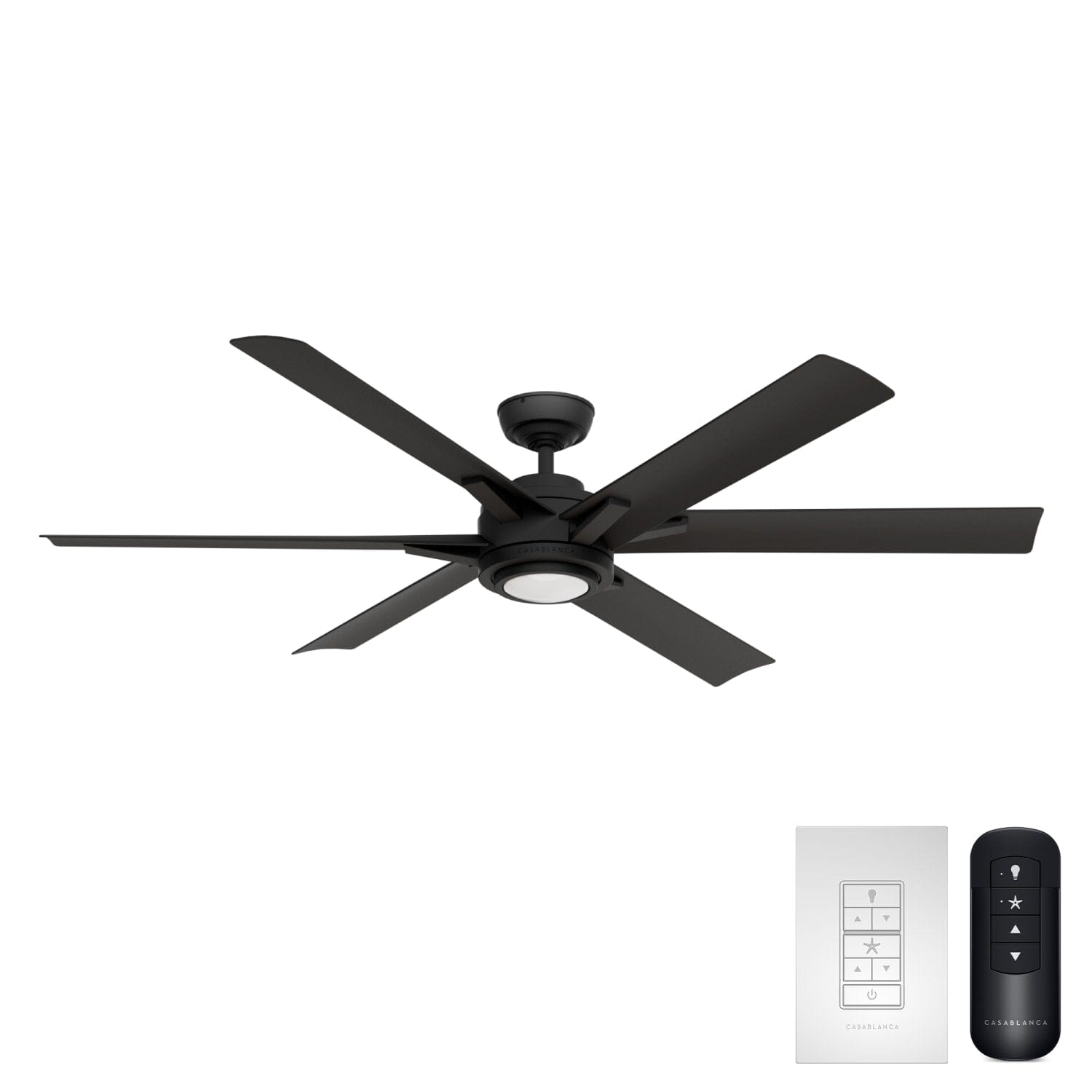 Melia Outdoor ENERGY STAR DC with LED Light 65 inch with remote and wall control - Image 3