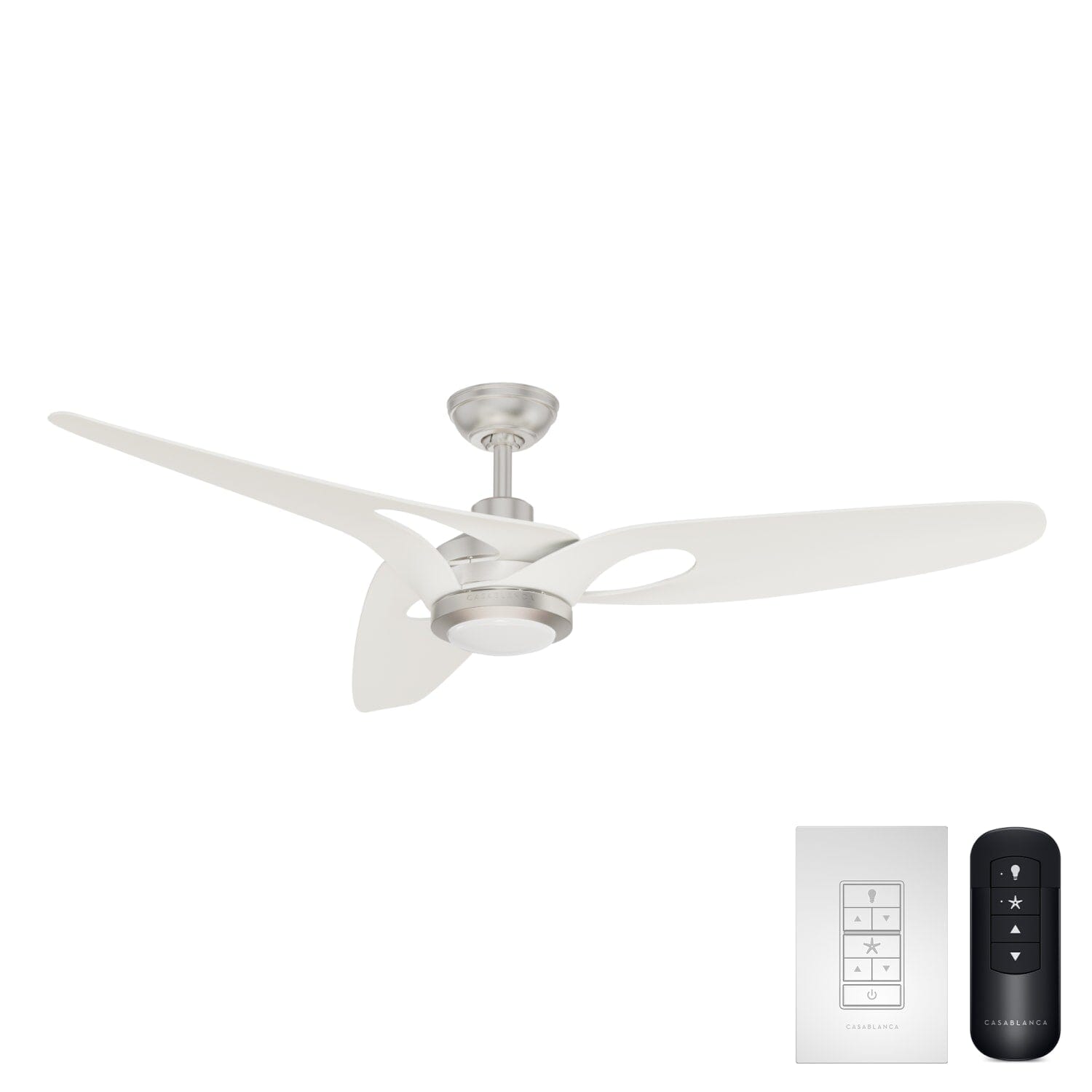 Inez Outdoor ENERGY STAR DC with LED Light 60 inch with remote and wall control - Image 2