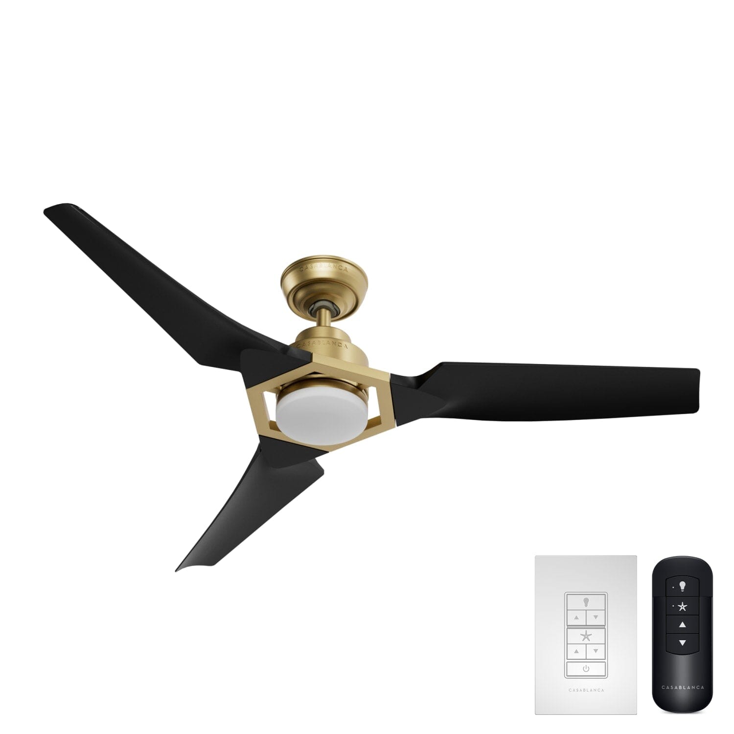 Eula Outdoor ENERGY STAR DC with LED Light 52 inch with remote and wall control - Image 2