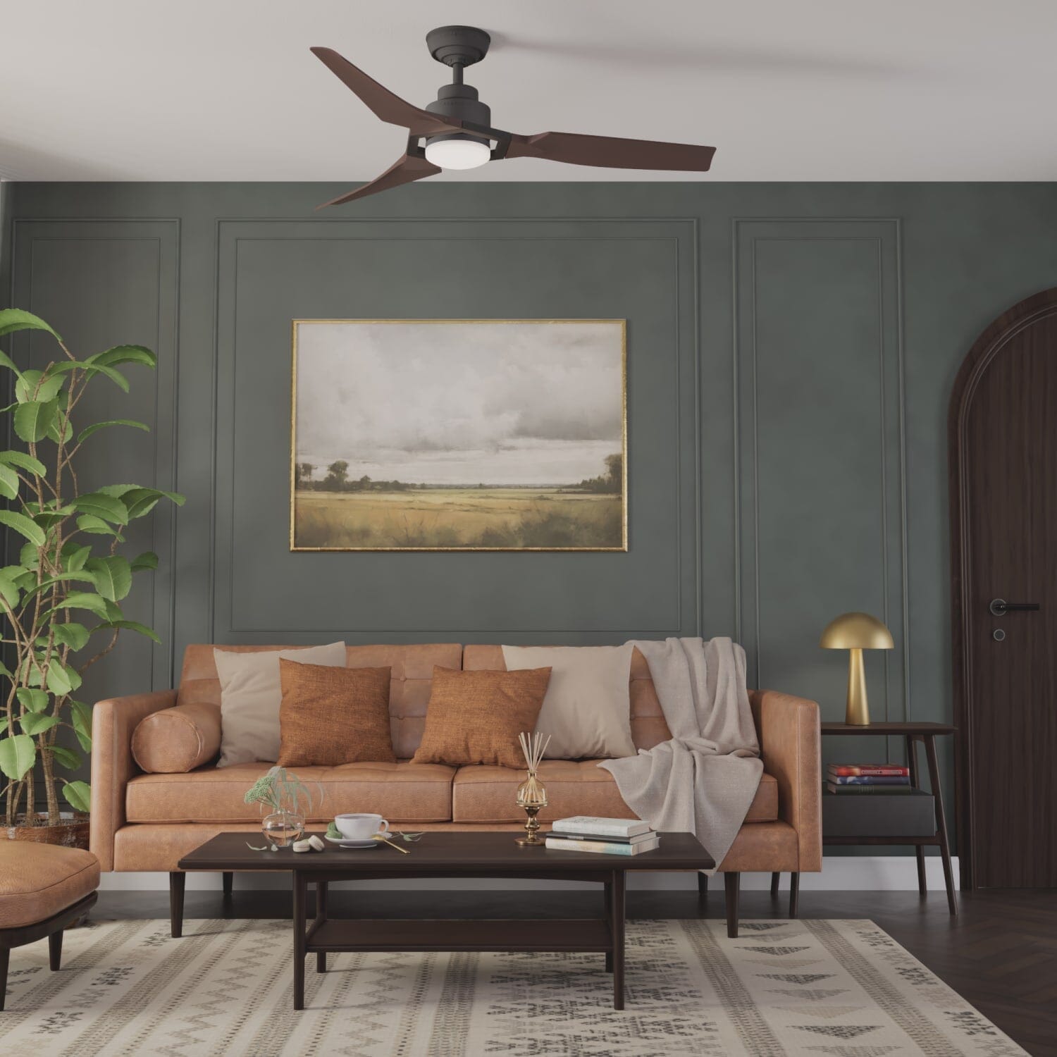 Eula Outdoor ENERGY STAR DC with LED Light 52 inch with remote and wall control - Image 6