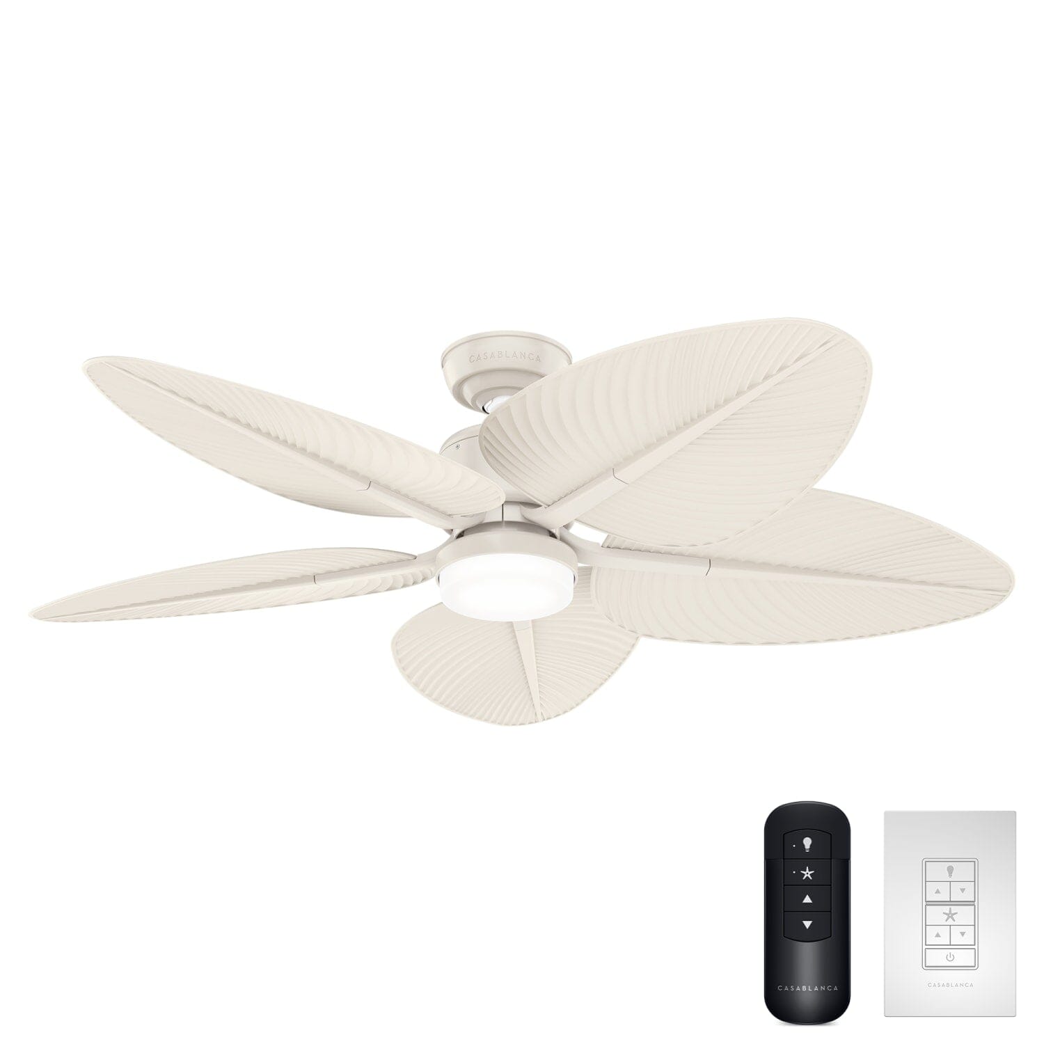 Coveview Outdoor with LED Light 52 inch with wall control and remote