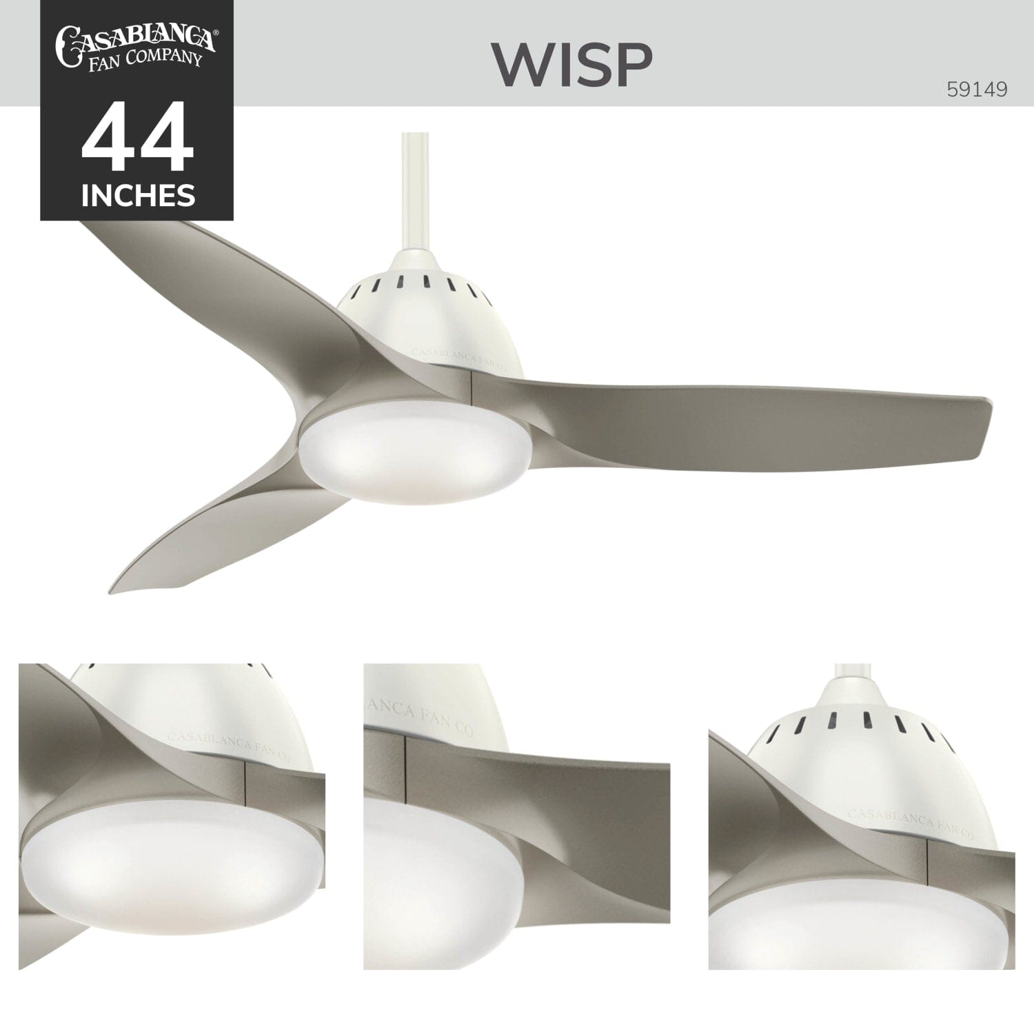 Wisp with LED Light 44 inch - Image 5