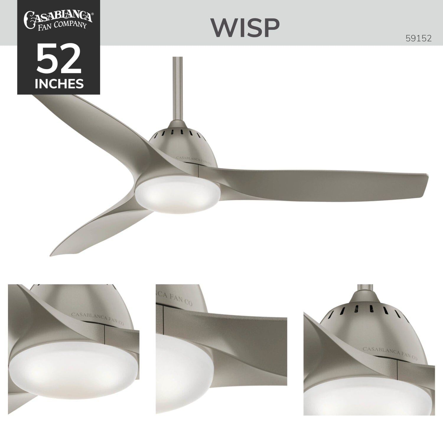 Wisp with LED Light 52 inch - Image 6