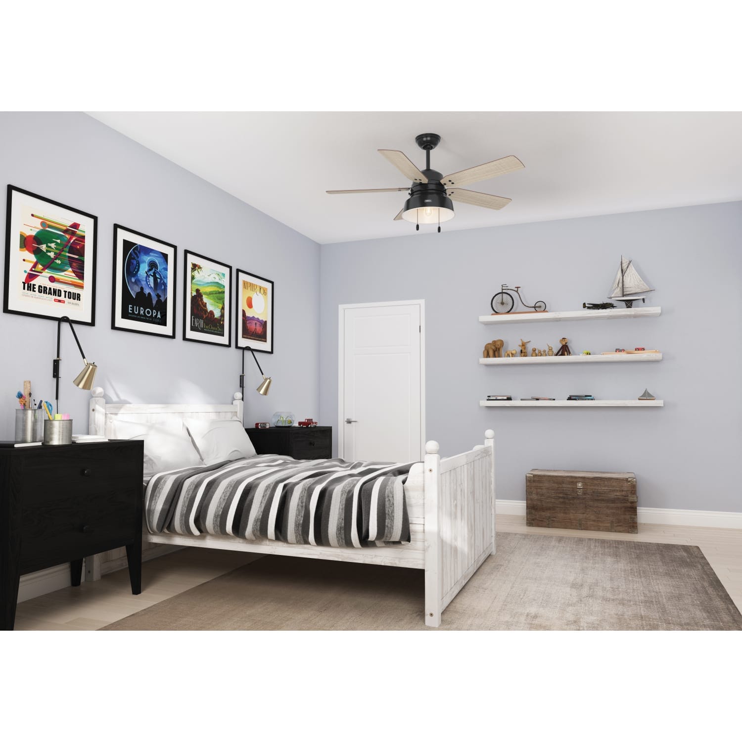 Mill Valley Outdoor with Light 52 inch - Image 4
