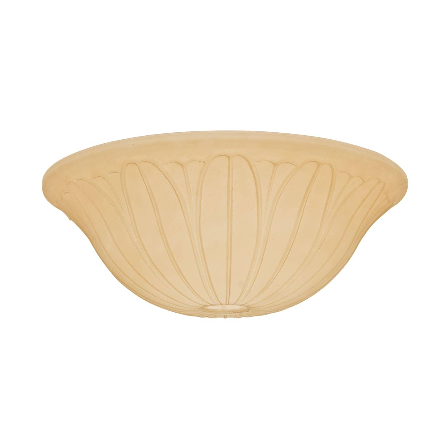 Tropical Leaf Toffee Glass Bowl - 99063