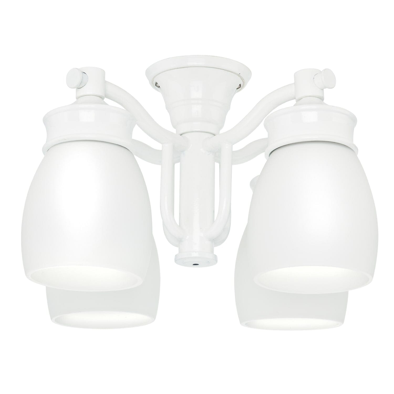 Outdoor Four-Light Snow White Fixture - 99088