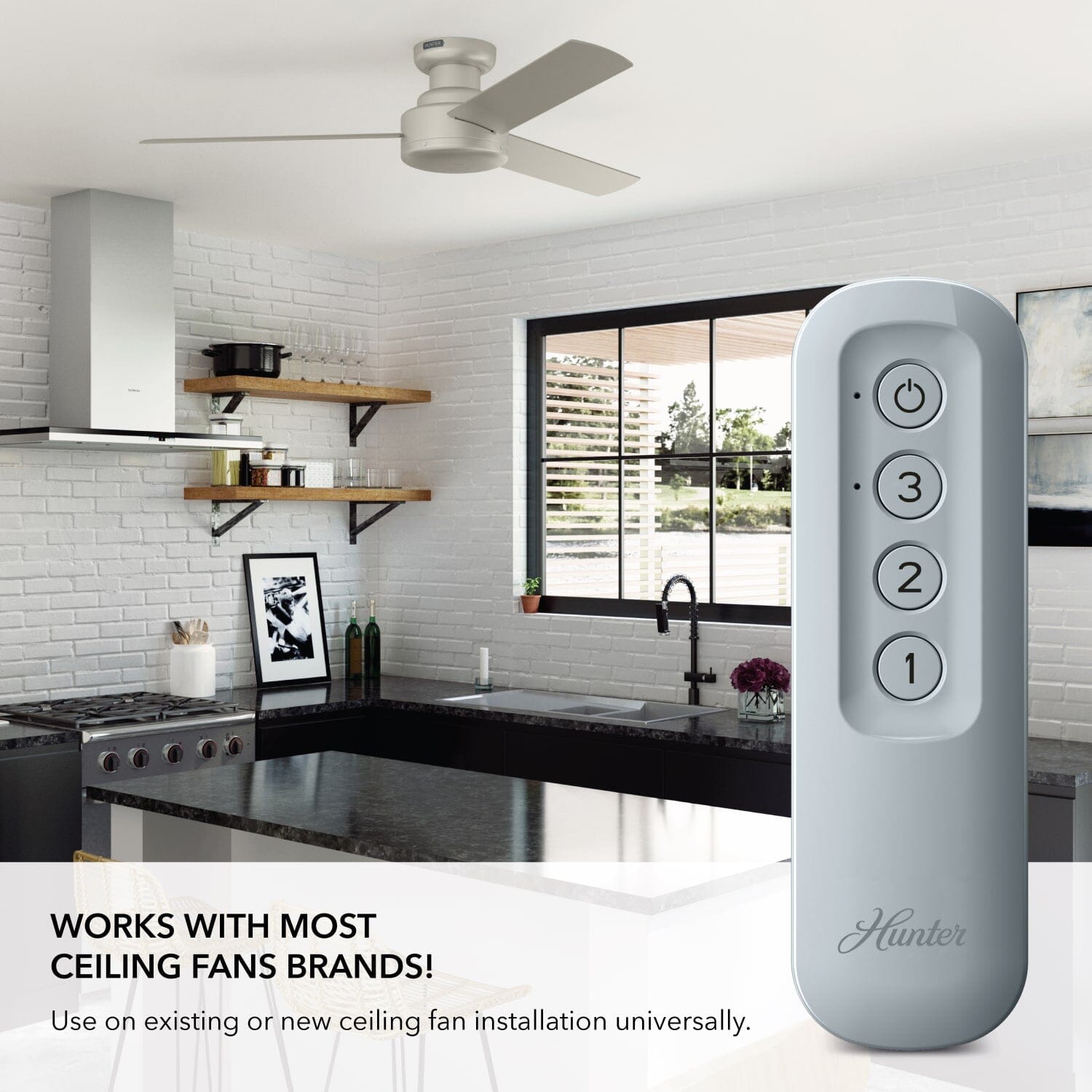 Universal No Light Handheld Remote with Receiver - 99729 - Image 4