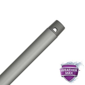 Matte Silver All-Weather 18" Downrod - 99731