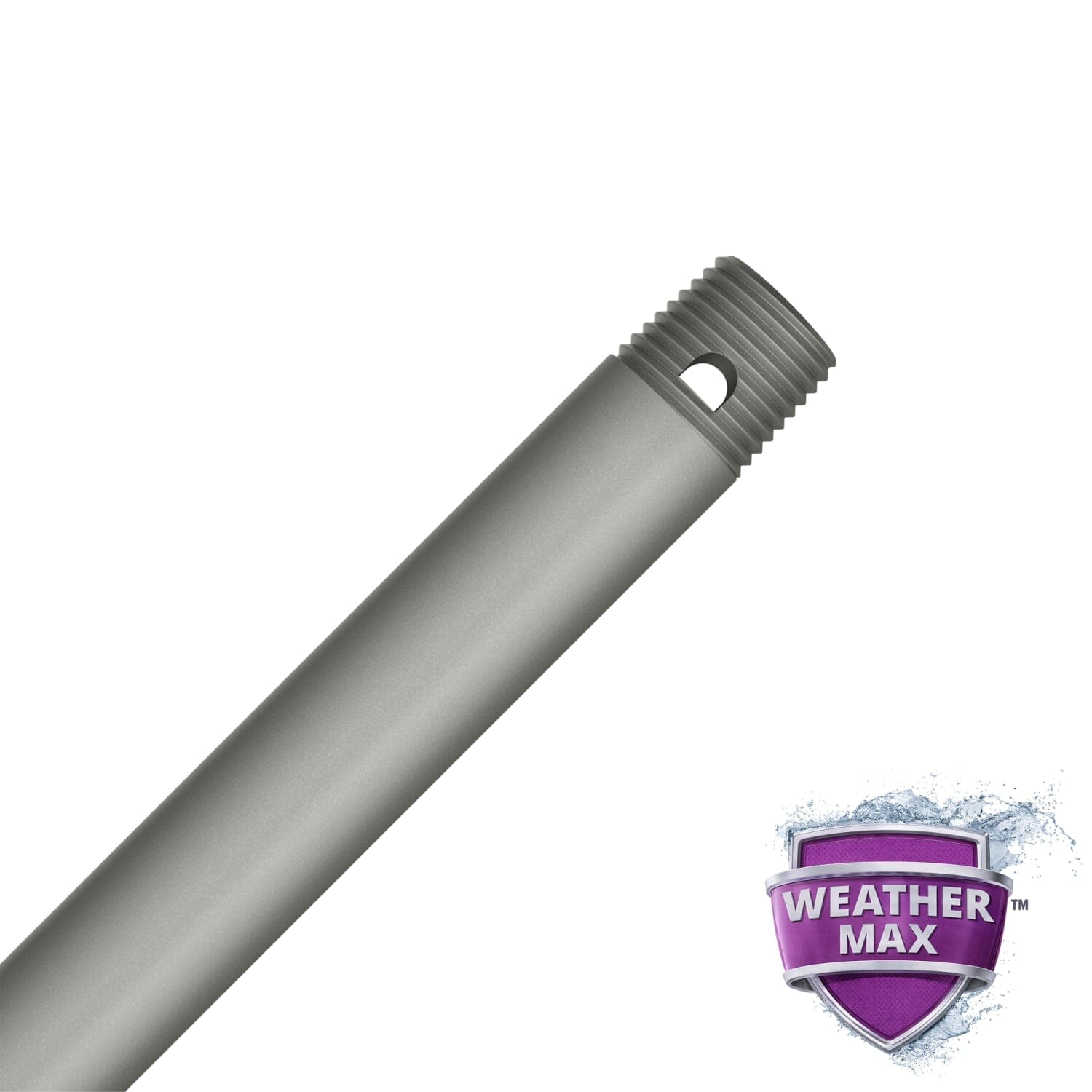 Matte Silver All-Weather 24" Downrod - 99732
