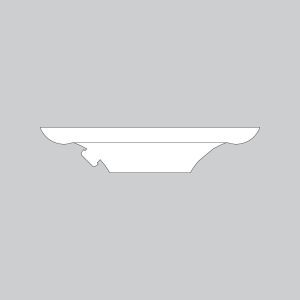 Finial Cap and Grommet-Fresh White - K062402826