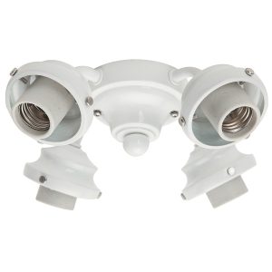 Four-Light White Fitter - 99145