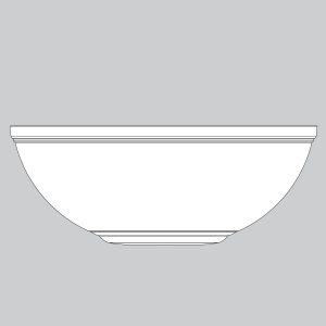 Glass Bowl-Tea Stain - K067201176