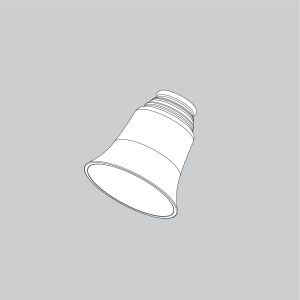 Glass Globe-Clear Frosted - K044601146