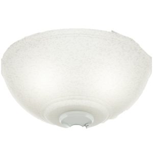 Glass Globe-White Snowflake Linen - K067201039