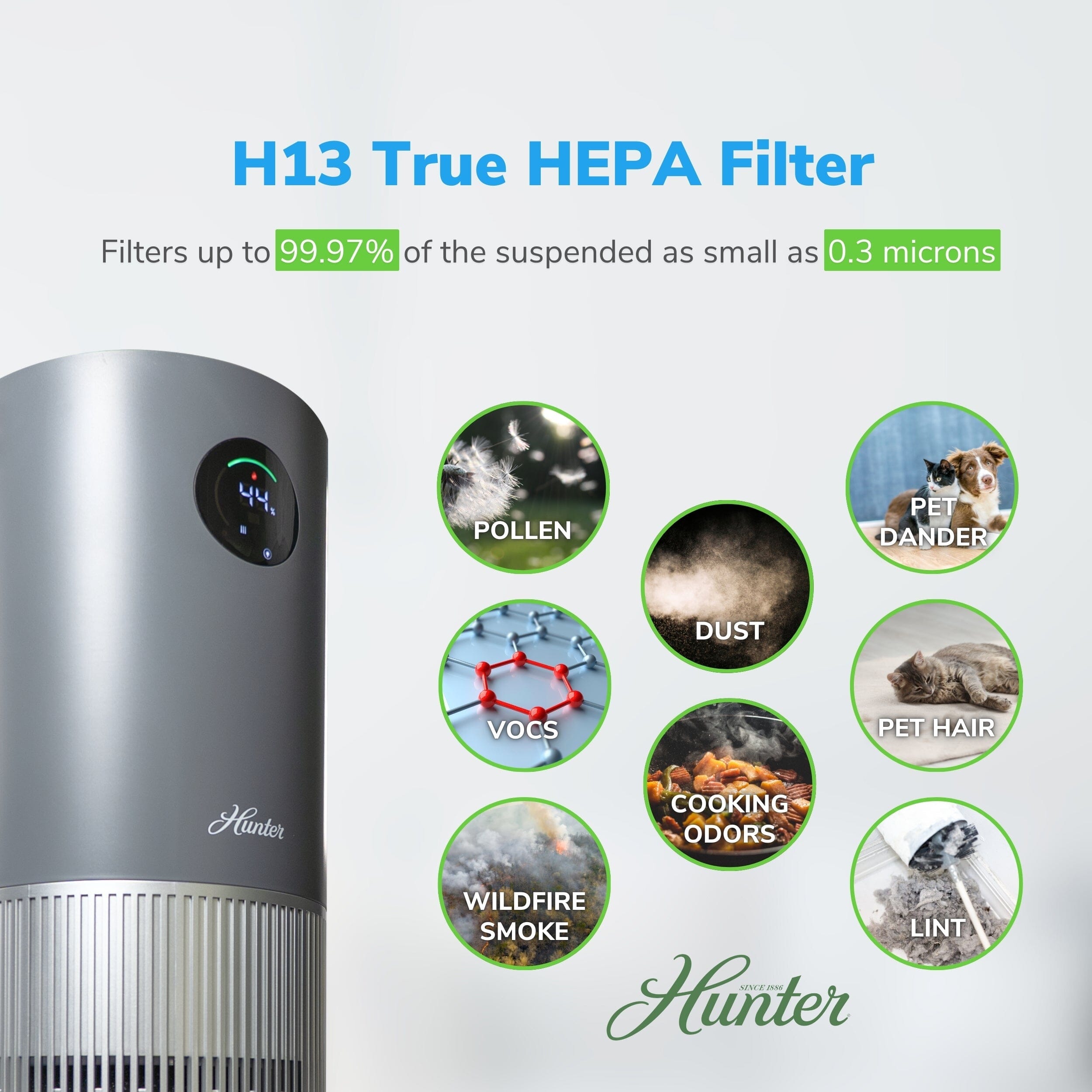 HPH625 2-in-1 True HEPA Air Purifier & Humidifier - Image 5