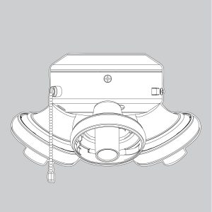 Light Kit Fitter 3 Light Staked Brushed Nickel - K013322875