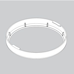 Trim Ring-Fresh White - 8451201W42